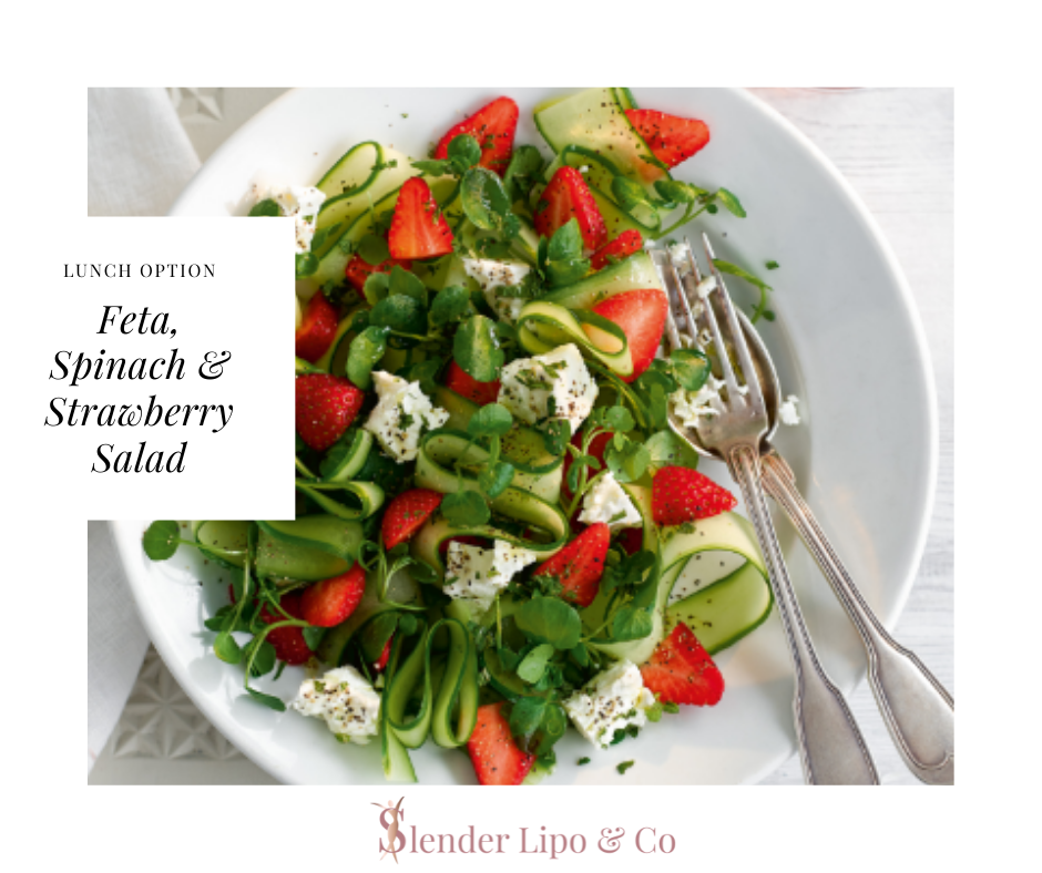 You are currently viewing Feta, Spinach & Strawberry Salad